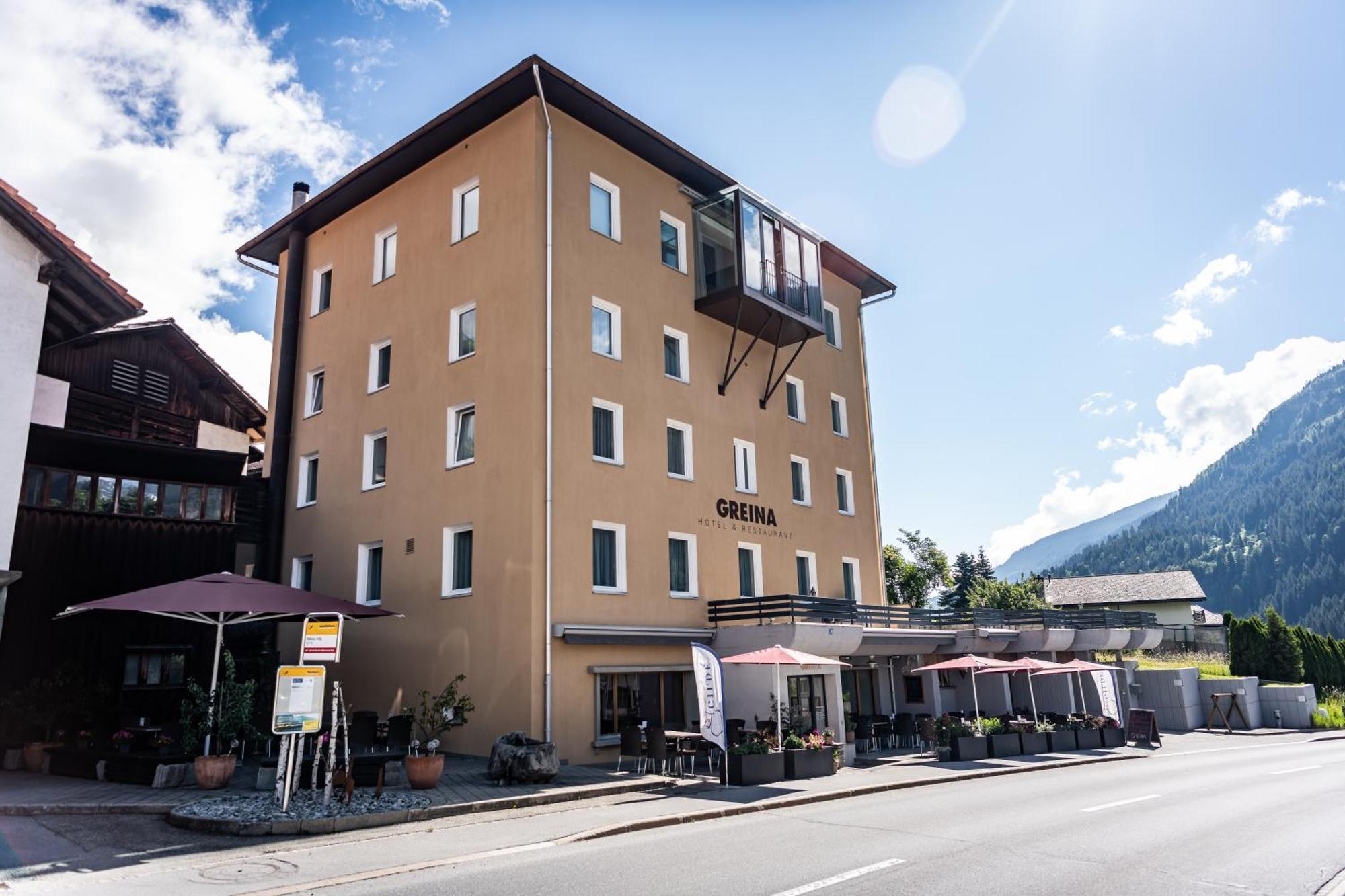 Hotel Greina Rabius ภายนอก รูปภาพ